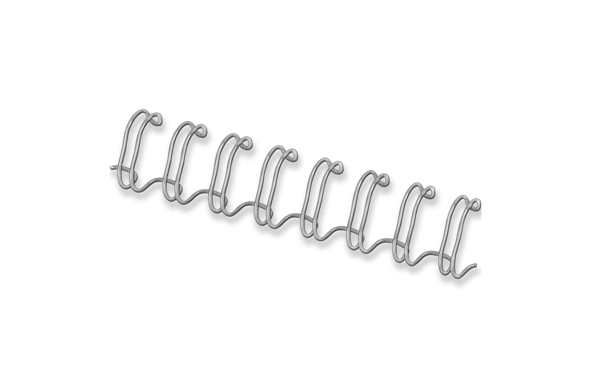 Fellowes Drahtkamm A4, 8 mm – silber, Metall – 100 Stk.