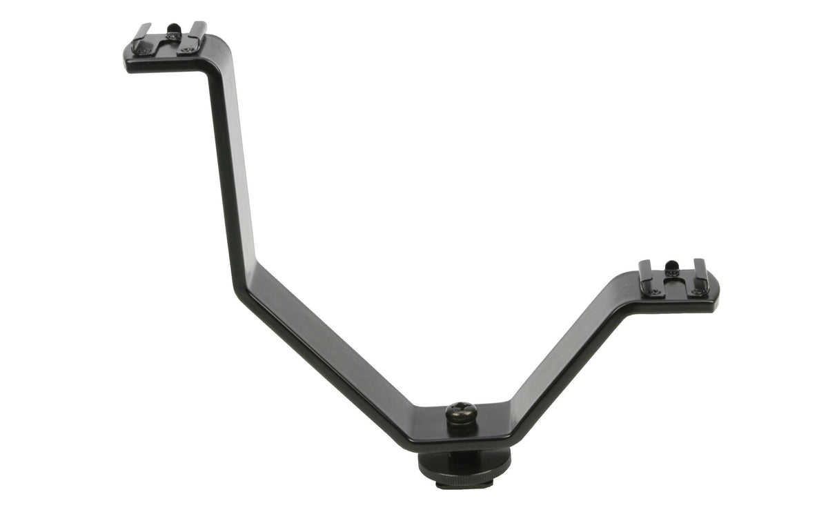 Dörr Twin Holder Halterung – Mikrofon-/Leuchtenhalter – für Universal – Schwarz