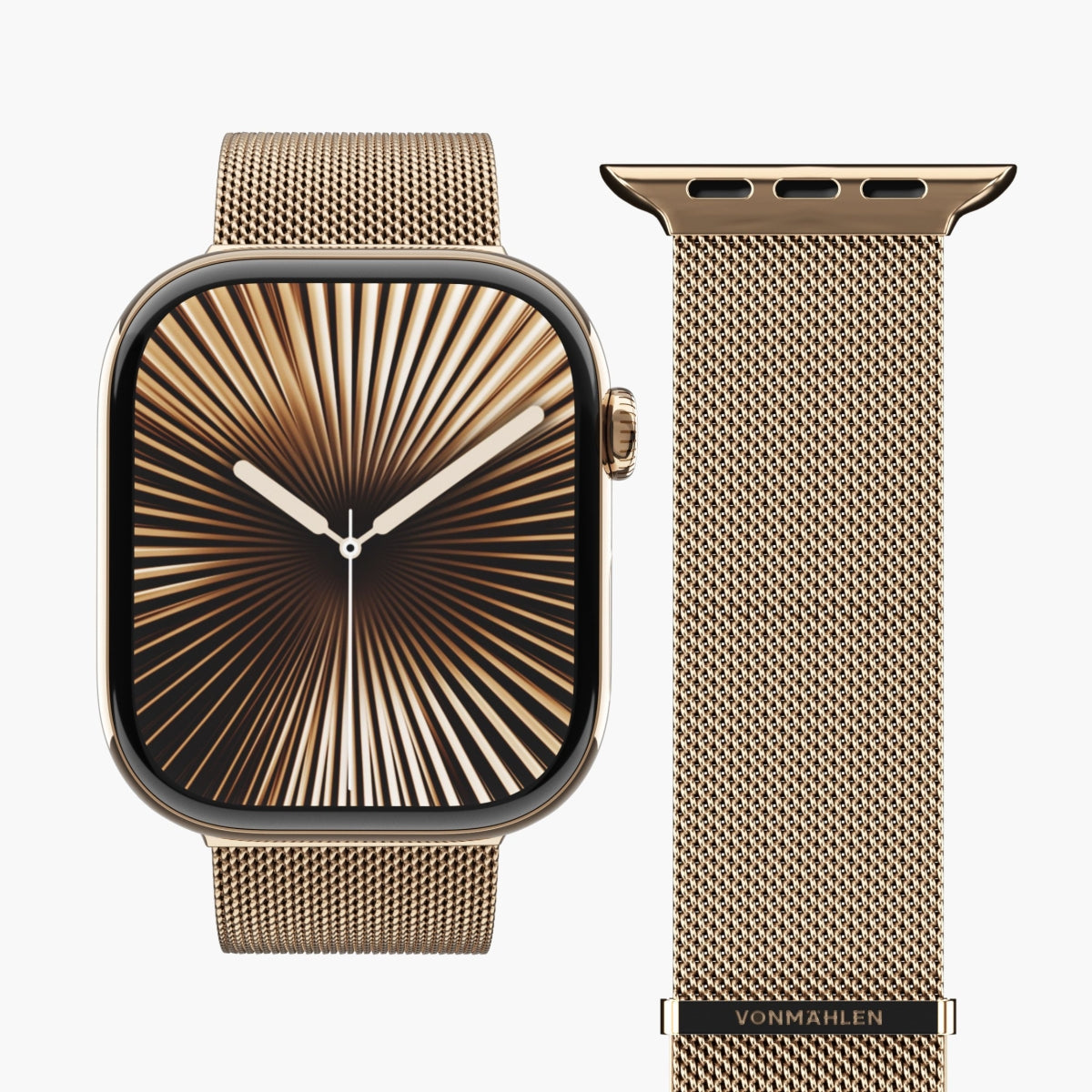 Vonmählen Milanese Loop 2 Sunset Gold – Armband – für Apple Watch (diverse Grössen)