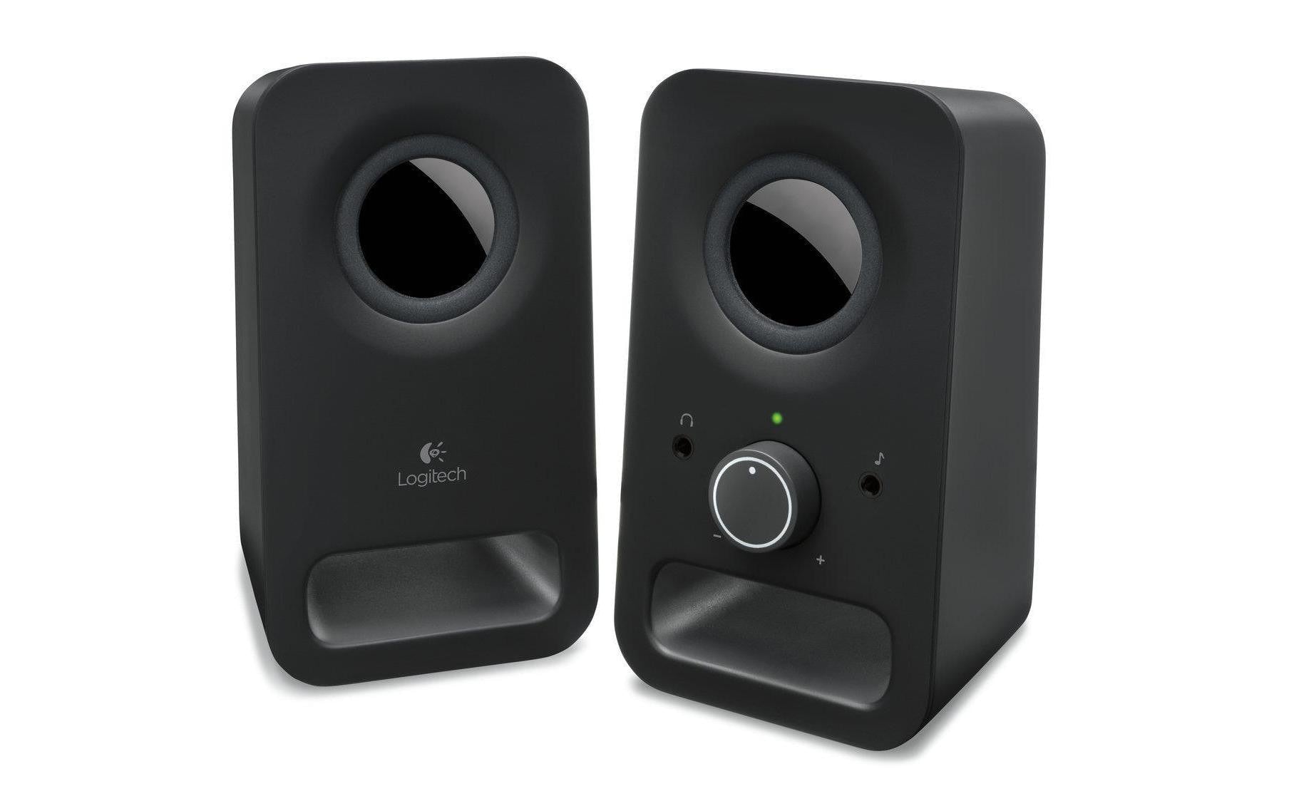 Logitech Z150 – PC-Lautsprecher – 2.0, 3 W, 3,5 mm – Schwarz