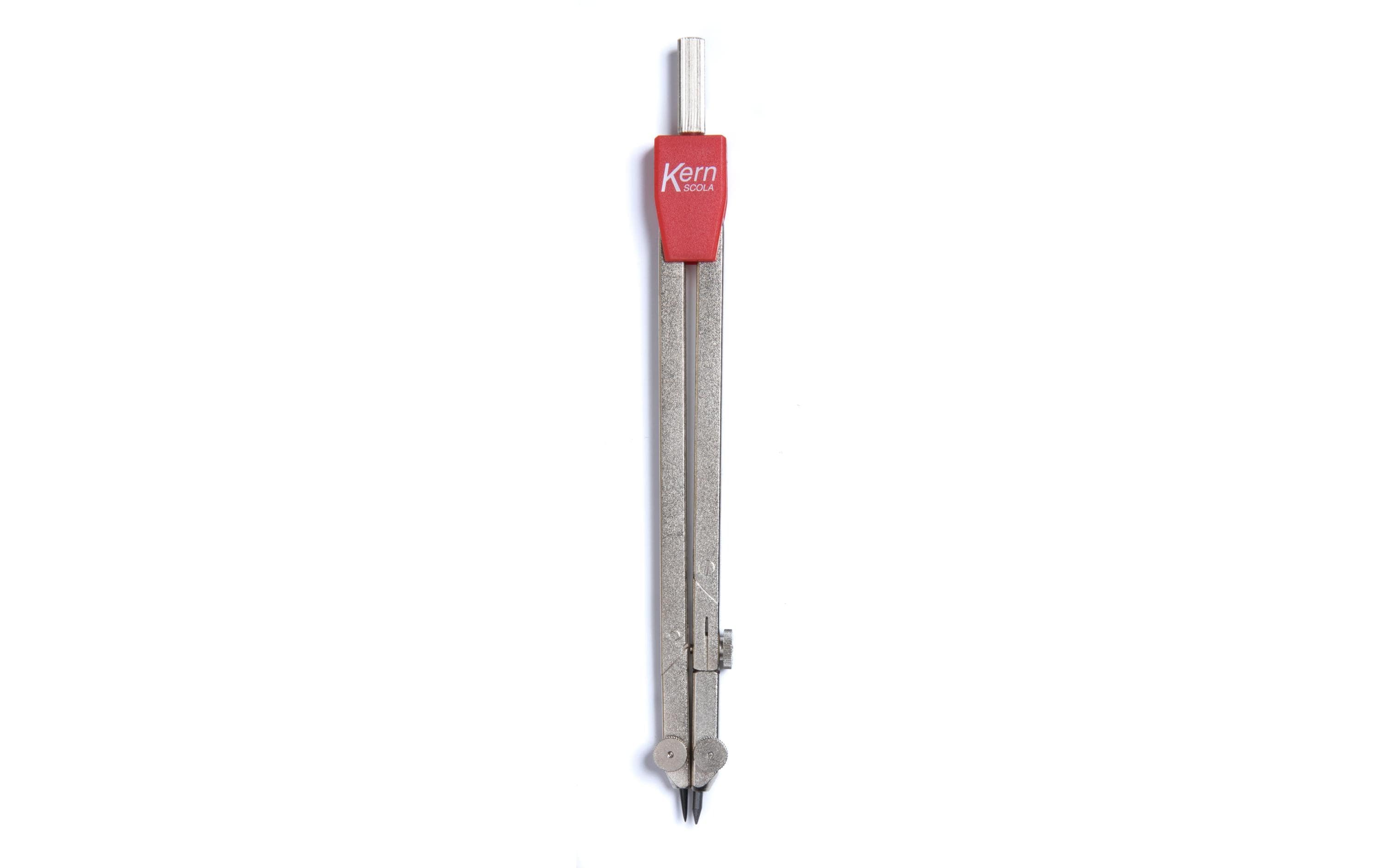 Kern Scola Serie D Einsatzzirkel – Länge 160 mm, max. Kreis-Ø 46 cm, silber
