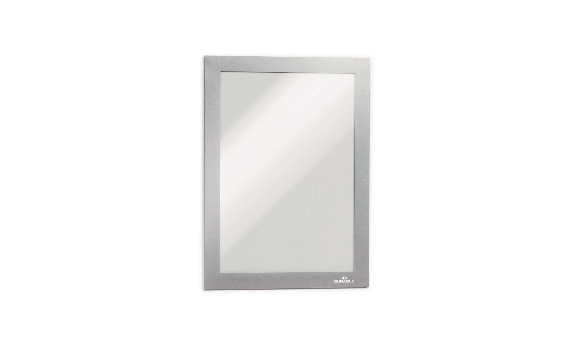 Durable DURAFRAME Magnetrahmen – A5 – Silber – 2er-Pack