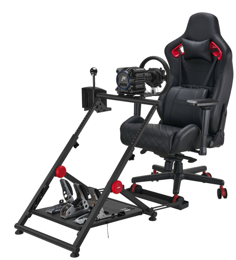 Oplite GT Pro V2 – Laptop-/Gerätewagen, 90,5 × 13 cm, 30 kg, Schwarz, für Thrustmaster/Logitech/Turtle Beach