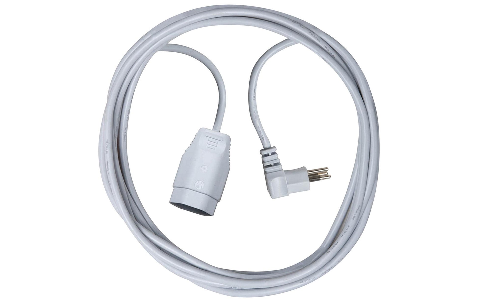 Brennenstuhl Verlängerungskabel T12–T13, 3 m, 1 mm², Kinderschutz – Weiss