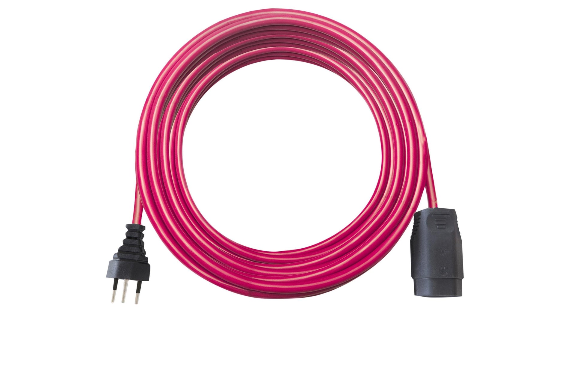 Brennenstuhl Verlängerungskabel T12–T13, 10 m, 1,5 mm², Kinderschutz – Rot