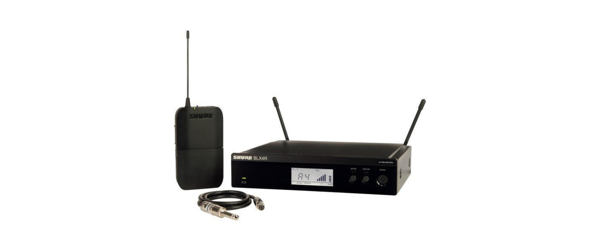 Shure BLX14RE-M17 – Mikrofon-Set, Funk & XLR, Instrumente