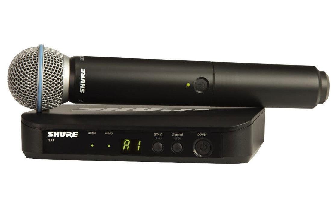 Shure BLX24E/B58-M17 – Mikrofon-Set, Funk & XLR, Niere, Dynamisch
