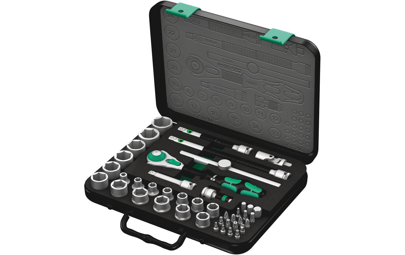 Wera Steckschlüssel-Set – Antrieb 3/8" – 05003594001