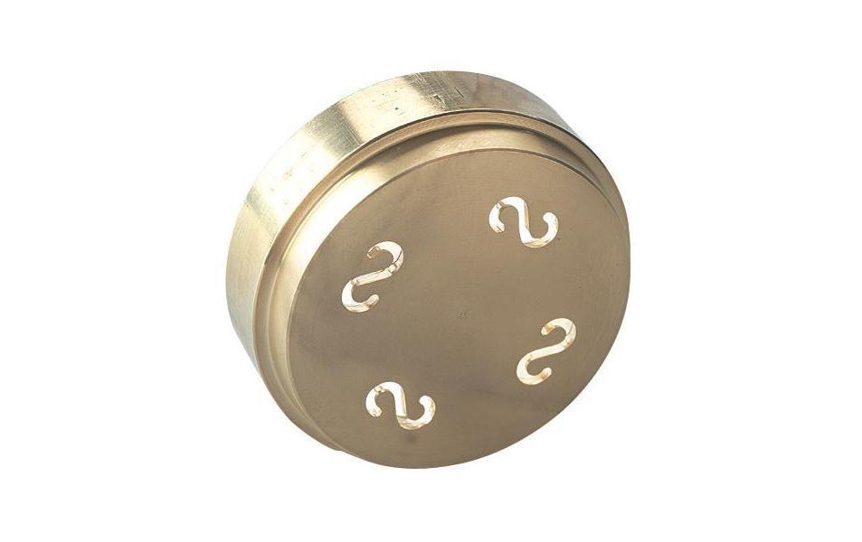 Kenwood Pasta-Einsatz Casarecce – 4,4 × 4,4 × 1,4 cm, für Chef (AT910, KAX910ME), Bronze