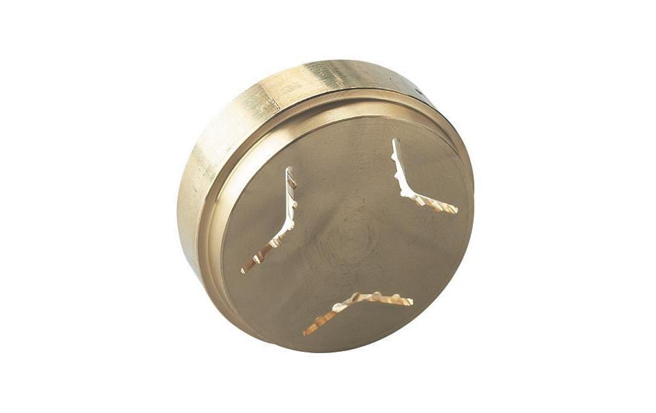 Kenwood Pasta-Einsatz Conchigliette – 4,4 × 4,4 × 1,4 cm, für Chef, AT910, KAX910ME, Bronze