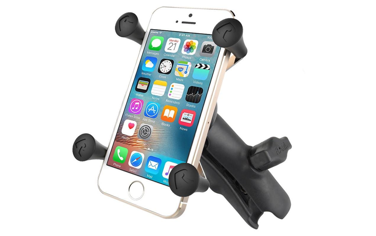 RAM Mounts Universal X-Grip – Fahrrad-/Motorrad-Halterung – für RAMMOUNT-System – Schwarz