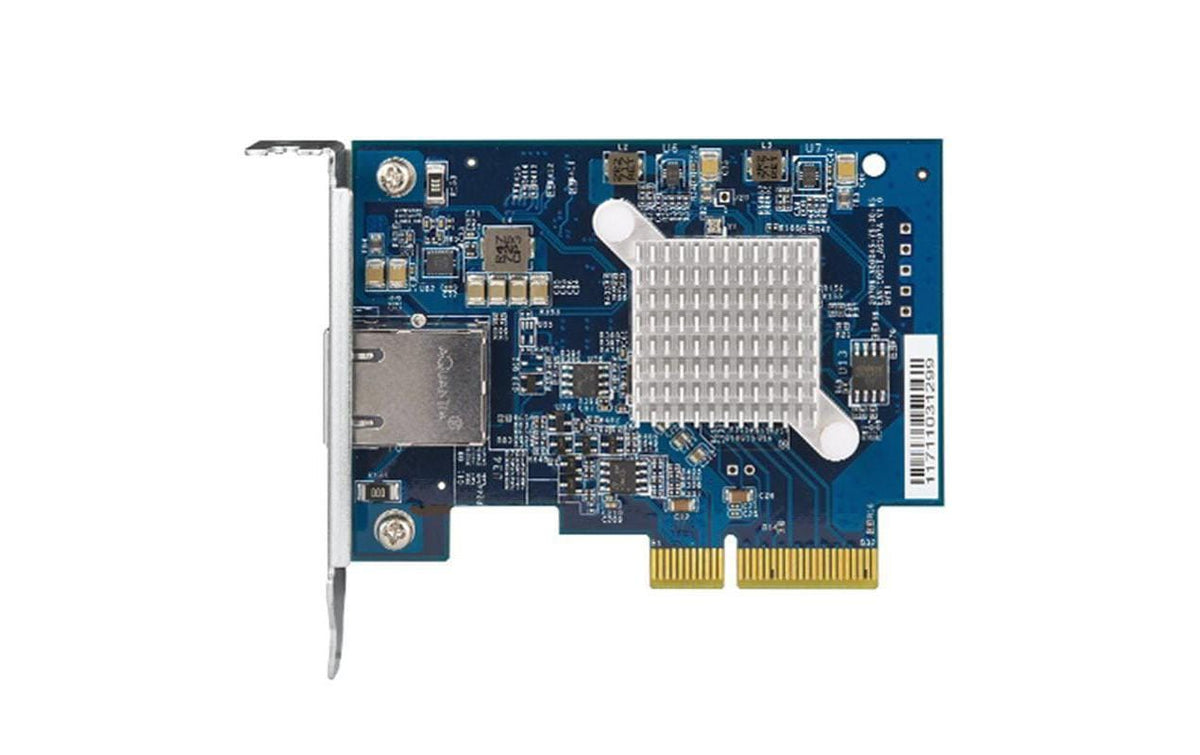 QNAP QXG-10G1T 10GbE-Karte – PCIe 3.0 x4, RJ-45, für QNAP NAS