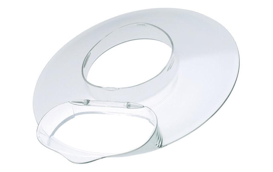 Kenwood Spritzschutz – 23,9 × 27,5 × 3,9 cm, für Chef Titanium und Major Titanium, Transparent, Kunststoff