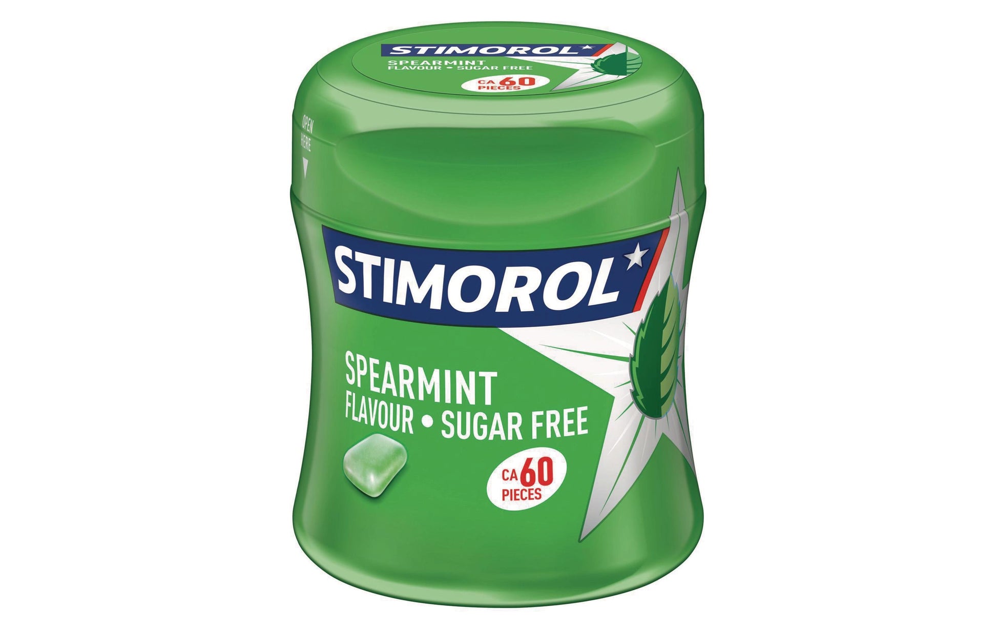 Stimorol Kaugummi – Spearmint, zuckerfrei – 87 g
