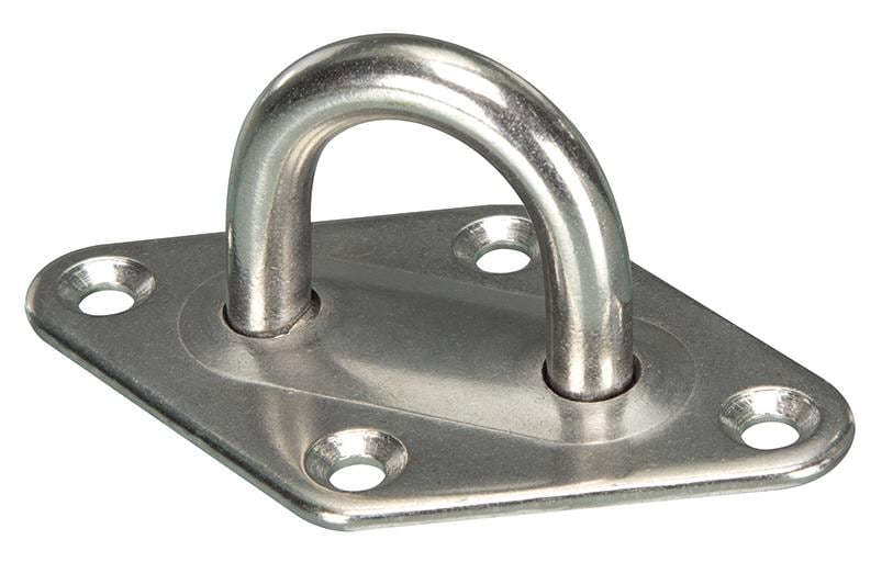 Perel Deckauge – Ø 8 × 80 × 50 mm, Edelstahl