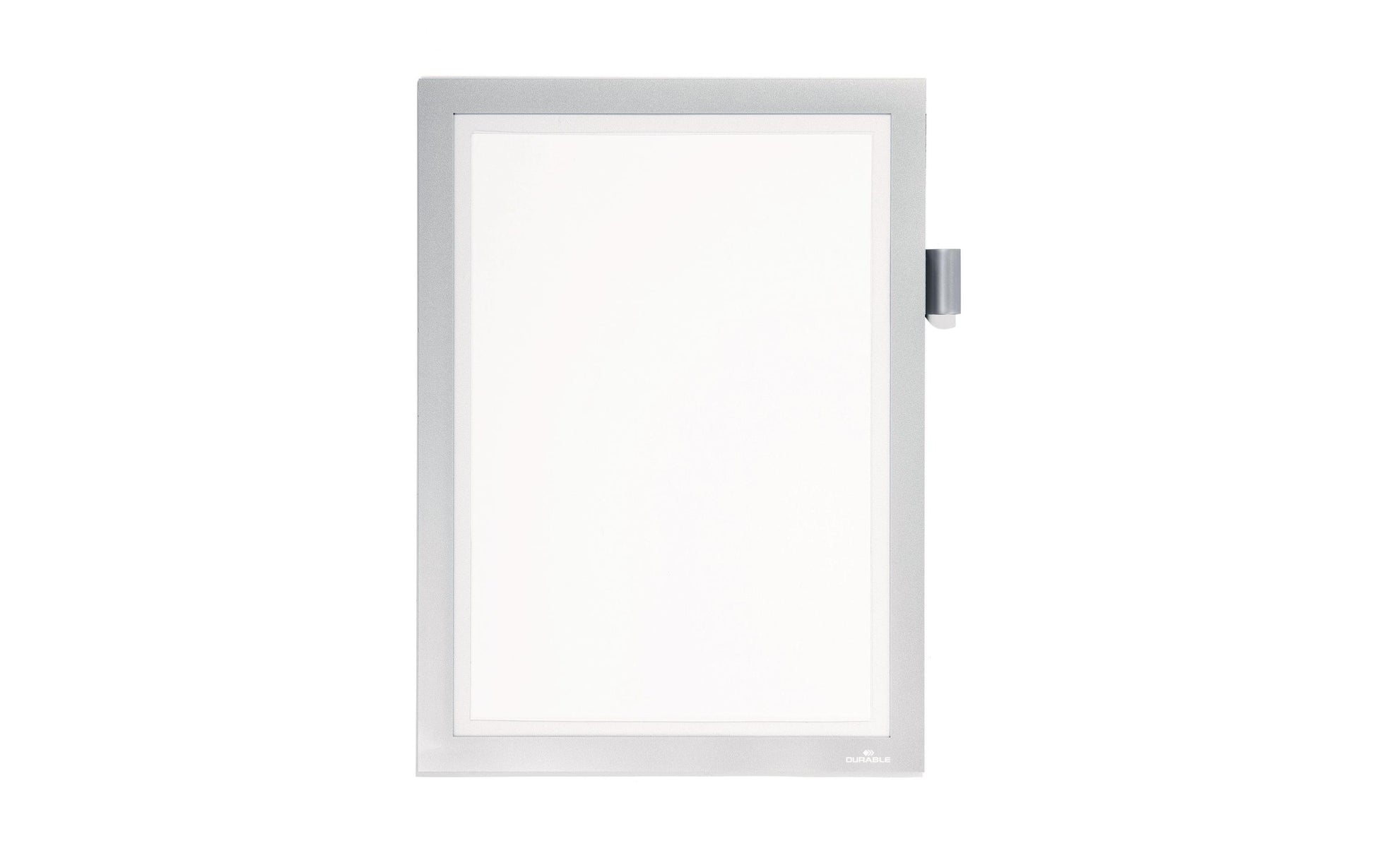 Durable Magnetrahmen – A4 – Silber Metallic – 1er-Pack