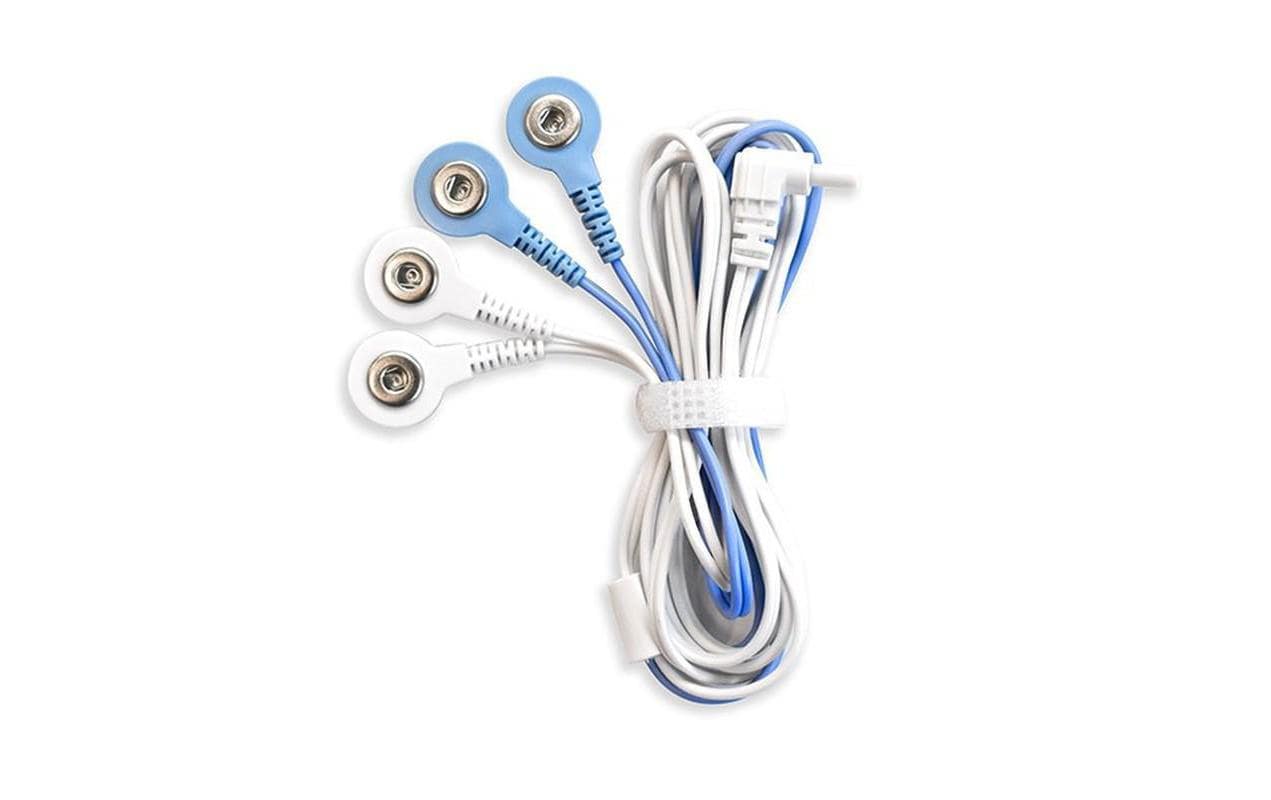 Bluetens Ersatz-Elektrodenkabel – für Standard Pack, Master Pack – 1 Stk – blau, weiss