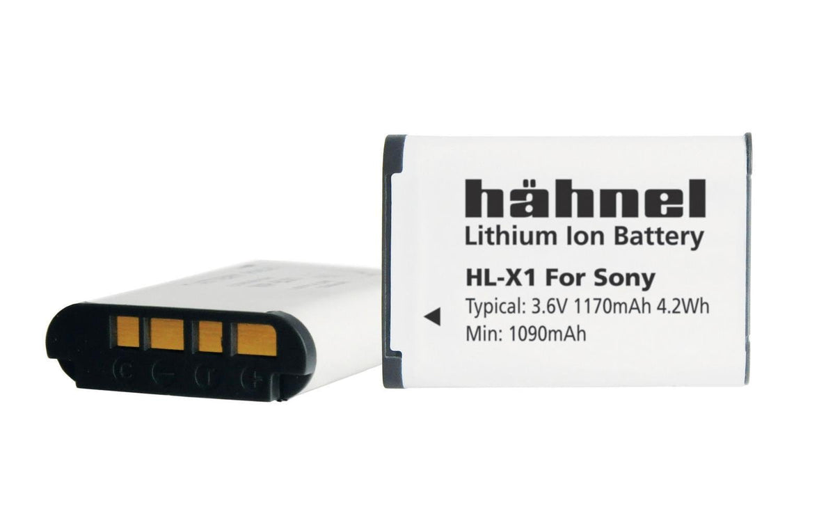 Hahnel Hähnel HL-X1 Ersatzakku – 1170 mAh, 3,6 V, Li-Ion – für Sony NP-BX1, DSC-RX100M7