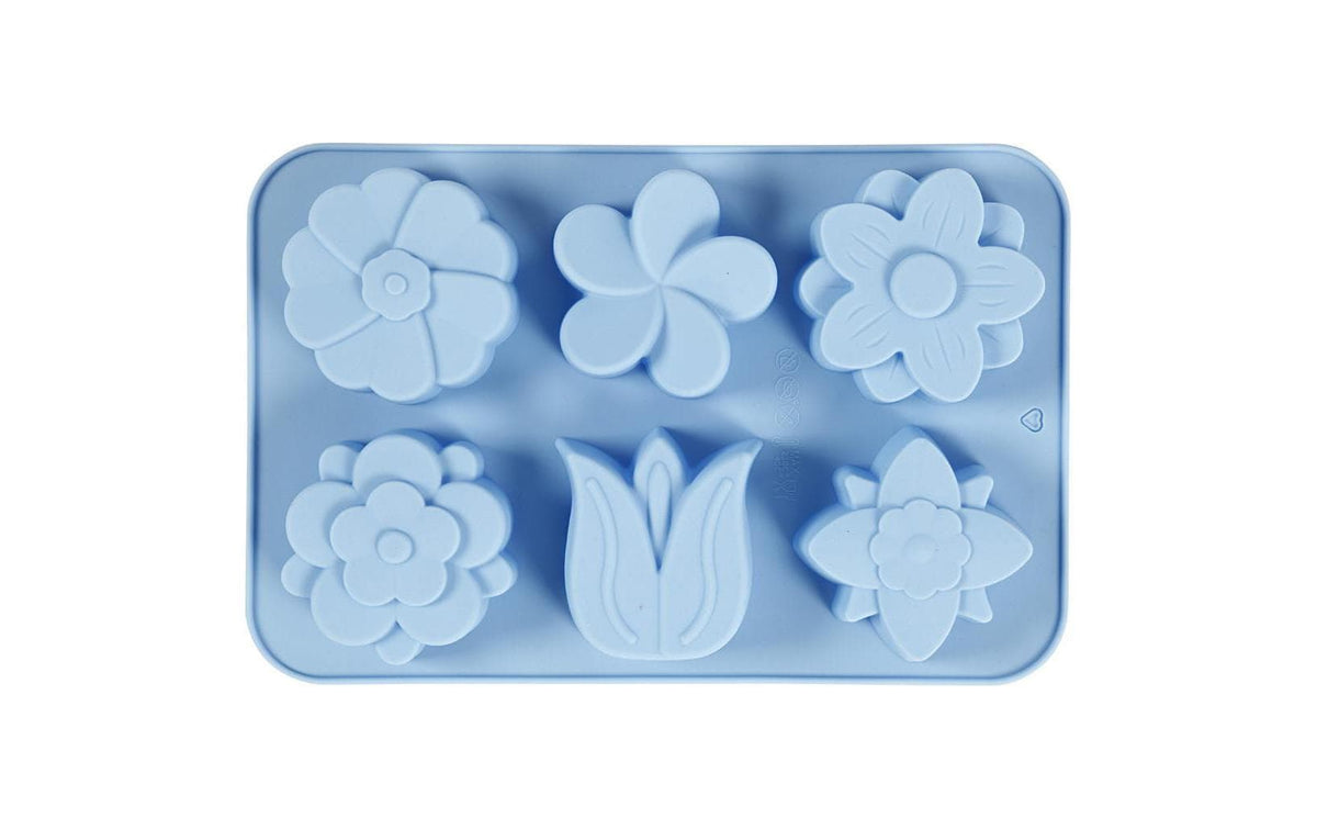 Creativ Company Giessform – Blumen – Silikon – 60 × 75 mm – 1 Stück – für alle Giessmassen