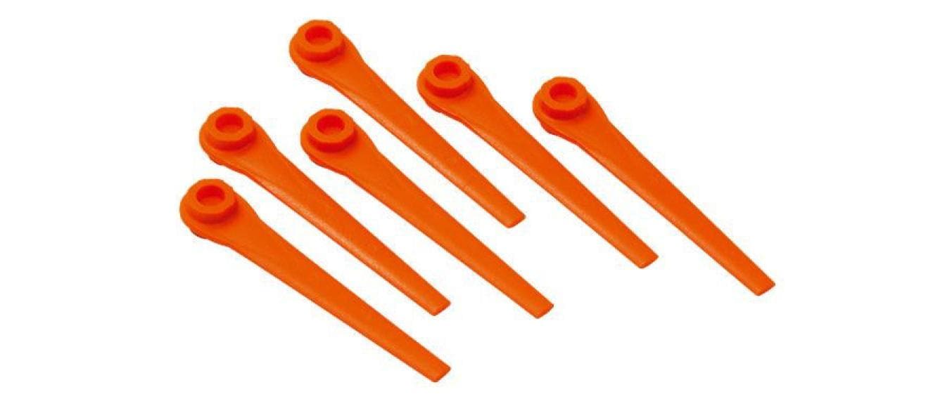 Gardena Ersatzmesser – Kunststoff – 20 Stk – für EasyCut Li-18/23 R, ComfortCut Li-18/23 R, AccuCut und andere