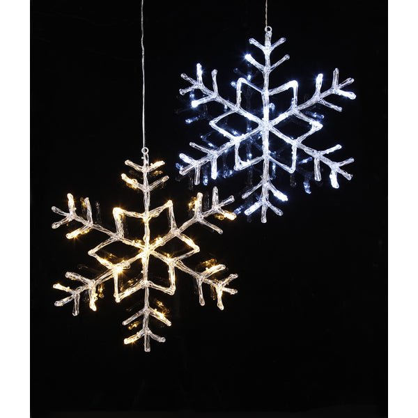 Star Trading Dekorative Aussenleuchte – 1,44 W – Kaltweiss – IP44 – Netzbetrieb – Hängend – Transparent – Acryl