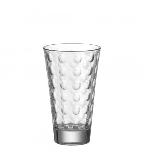 LEONARDO Trinkglas – 0,30 l, Glas, transparent, spülmaschinenfest, 6 Stück