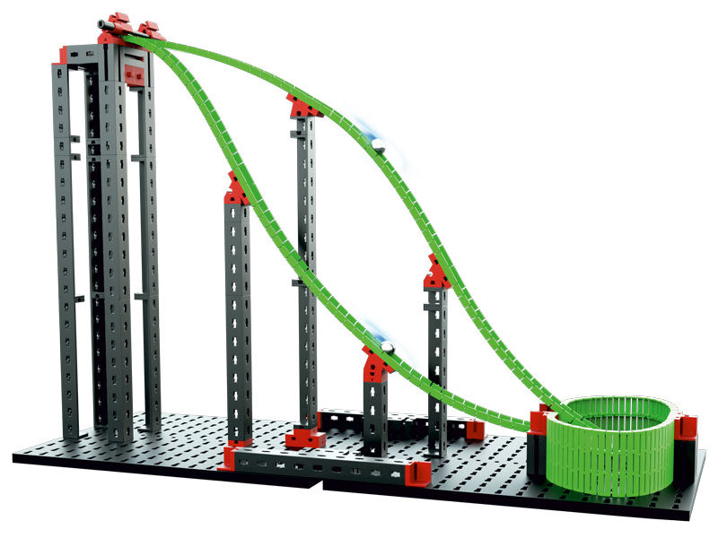 fischertechnik Dynamic L2 Kugelbahn – 778-teilig, inkl. 8 Murmeln – ab 9 J. – Kunststoff, mehrfarbig