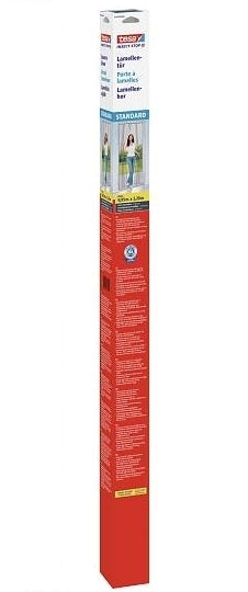 Tesa Insect Stop Fliegengitter Tür – 95 × 220 cm – Anthrazit – Lamellentür – Für Fluginsekten