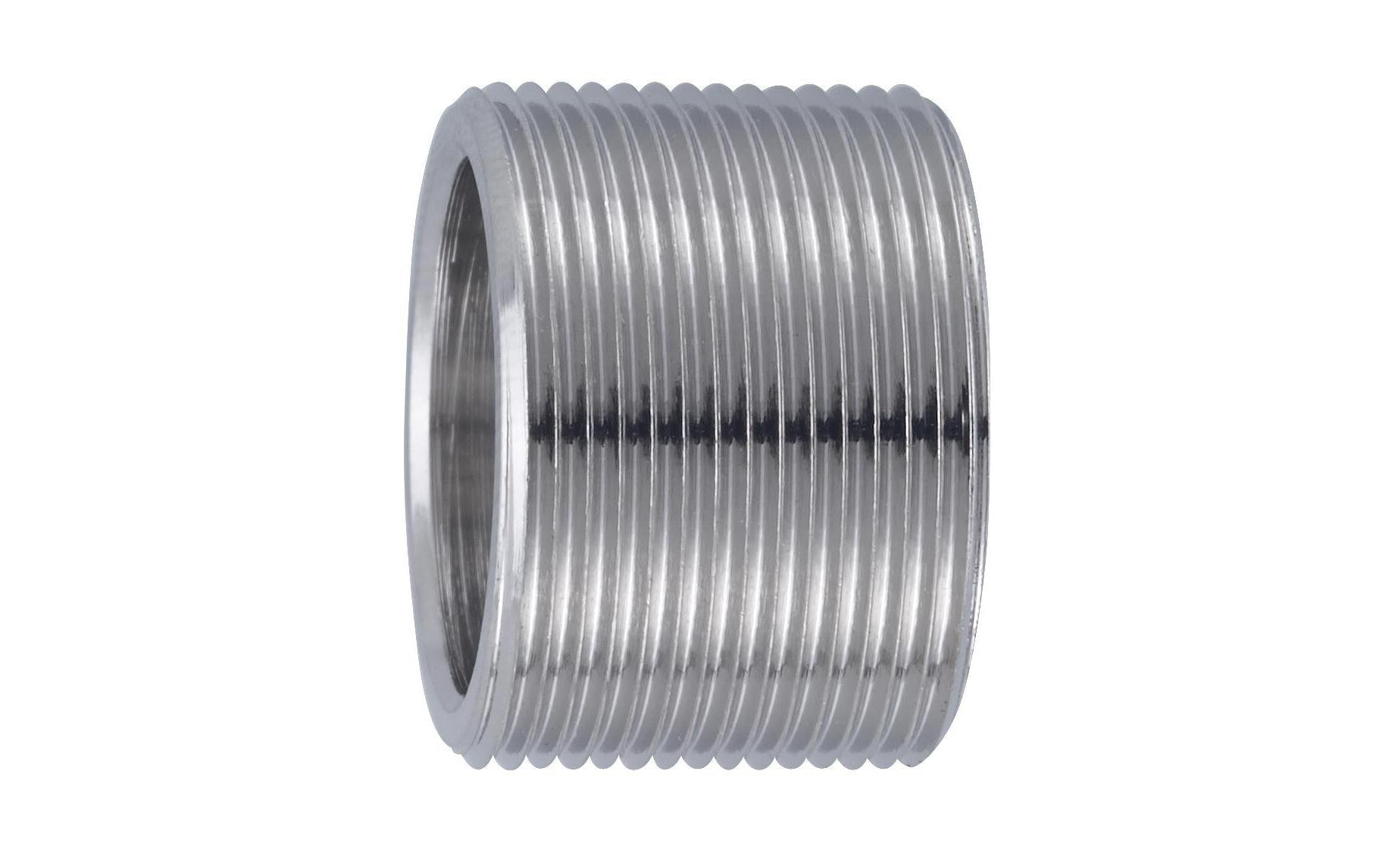 NEOPERL Gewinderohr M22 – Ø 15 × 15,5 mm, Messing vernickelt, 5 Stk., für Armatur
