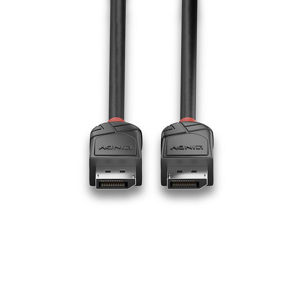 Lindy DP–DP DisplayPort-Kabel – 2 m, schwarz