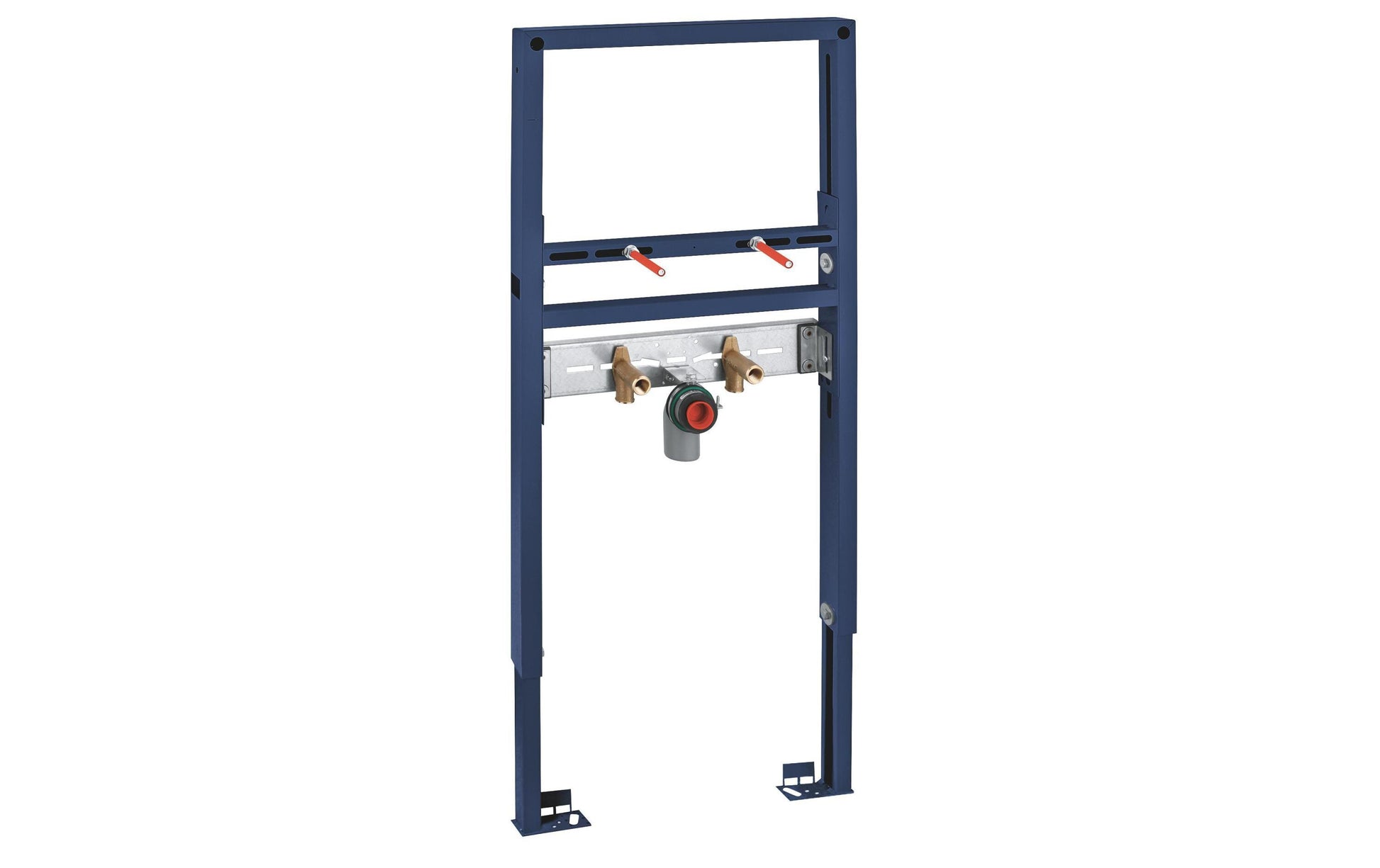 GROHE Rapid SL Unterputz-Badebatterie – 52×113,5×8,5 cm, Stahl, Blau/Grau