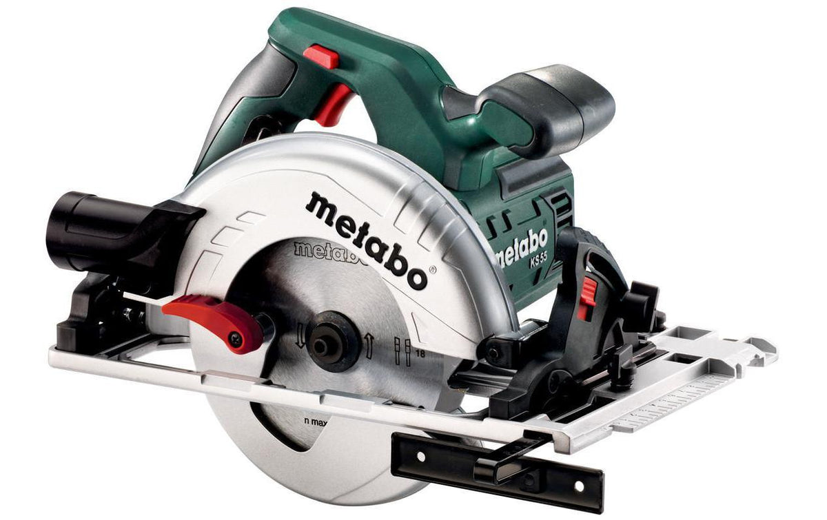 Metabo KS 55 FS Handkreissäge – 1200 W – Ø 160 mm – Schnitttiefe 55 mm – Netzbetrieb