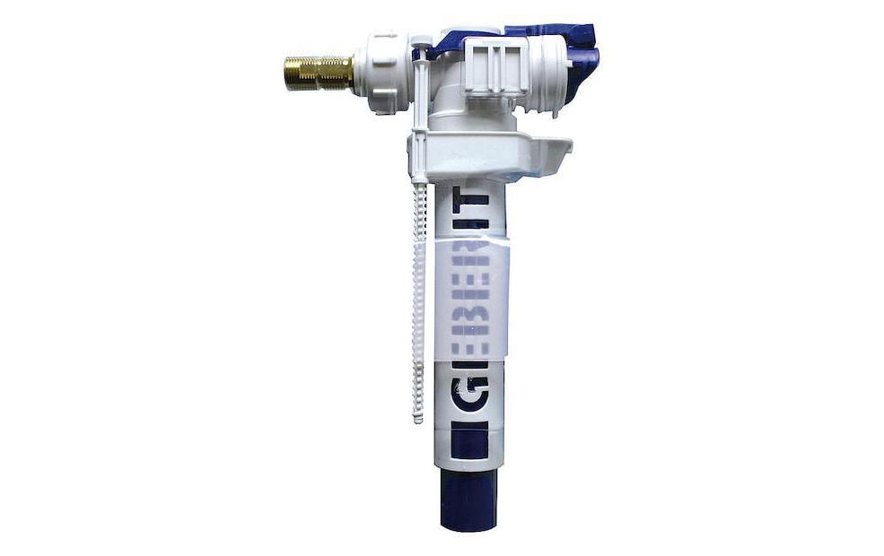 Geberit Füllventil – für Typ 380, Kunststoff, Metall, blau, weiss, Anschluss 3/8"