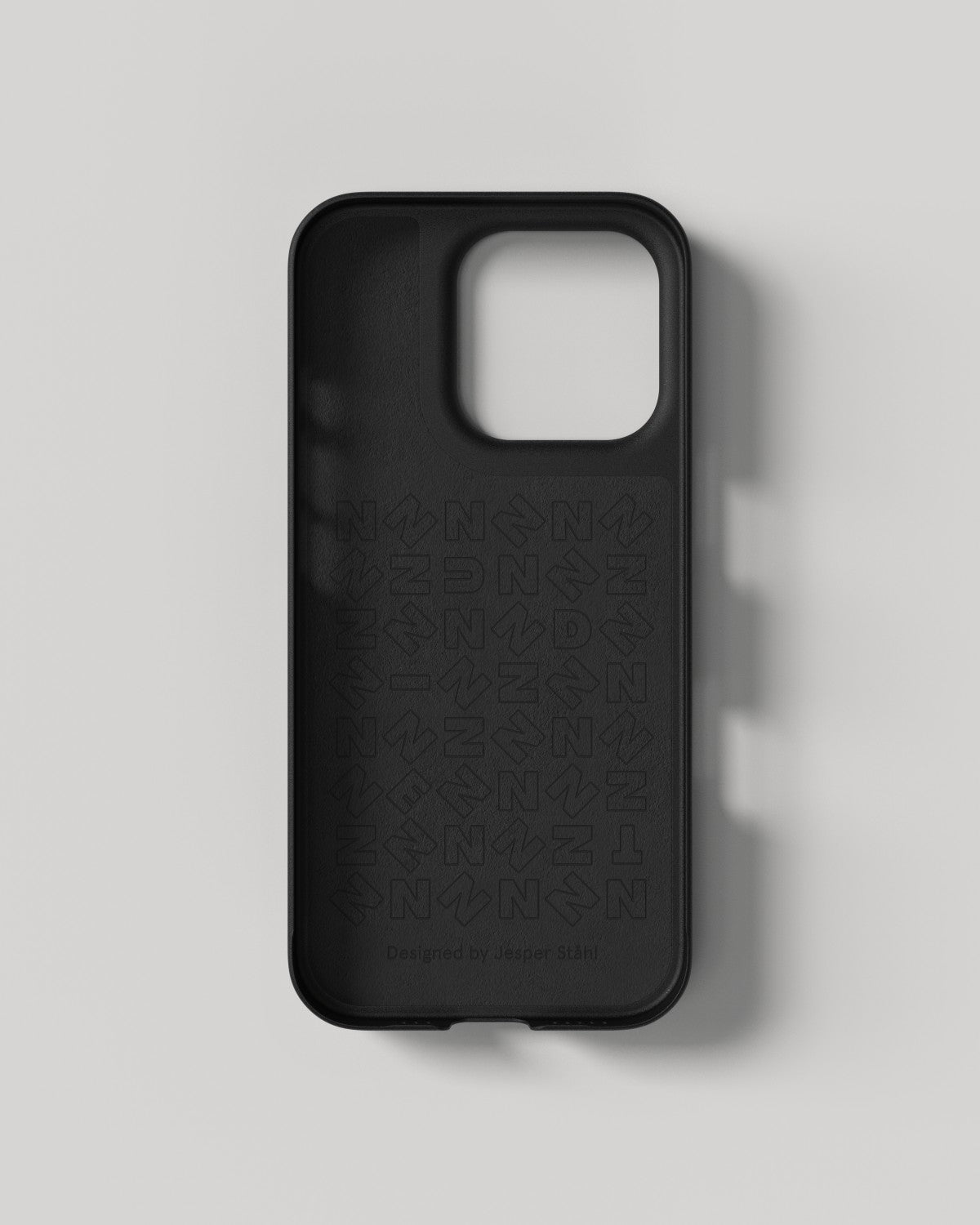 Nudient – Backcover – für Apple iPhone 16 Pro – schwarz – MagSafe-kompatibel