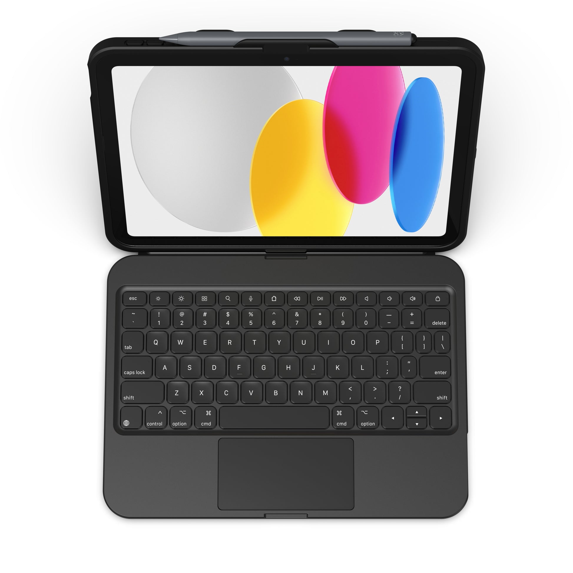 ZAGG Tough Keys – Tastatur, kabelgebunden (USB-C), CH-Layout (DE-CH) – für iPad 10,9" & 11"