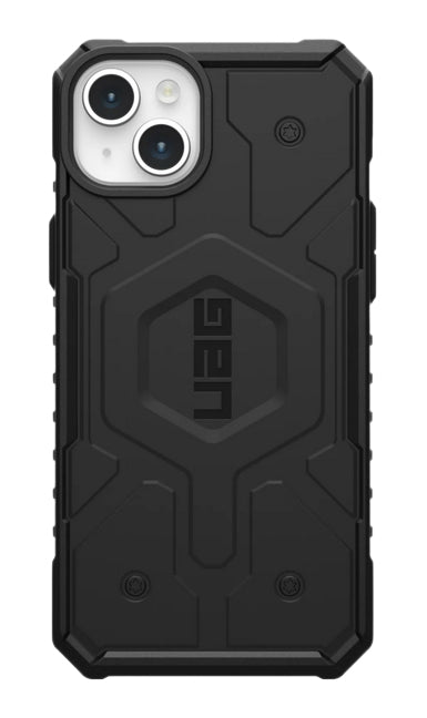 Urban Armor Gear Backcover – für Apple iPhone 15 Plus – schwarz – MagSafe-kompatibel