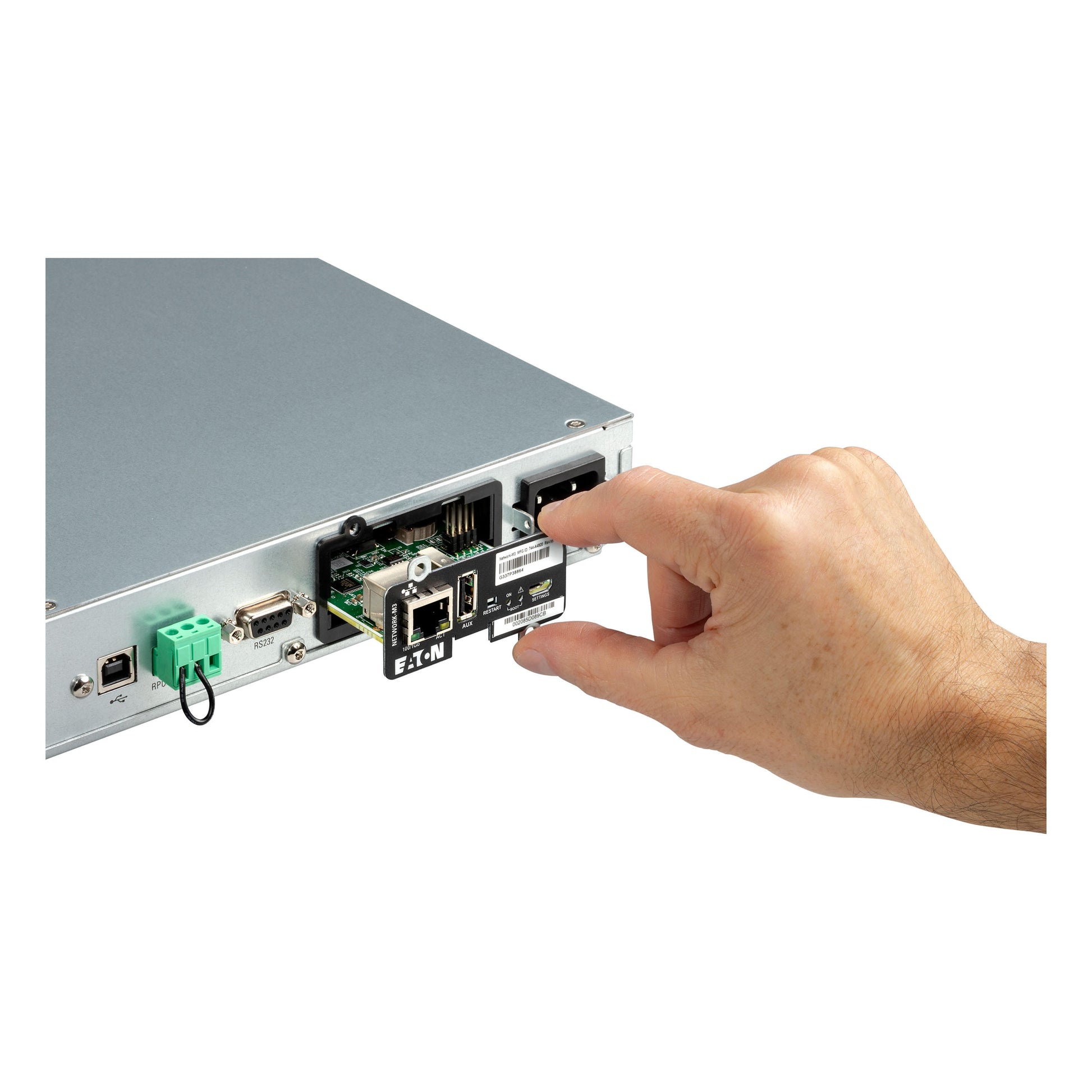 Eaton 5P850IRG2 – USV Line-Interaktiv, 0,9 kVA/680 W, Rack 1U, 4× IEC (C13), VRLA, LCD