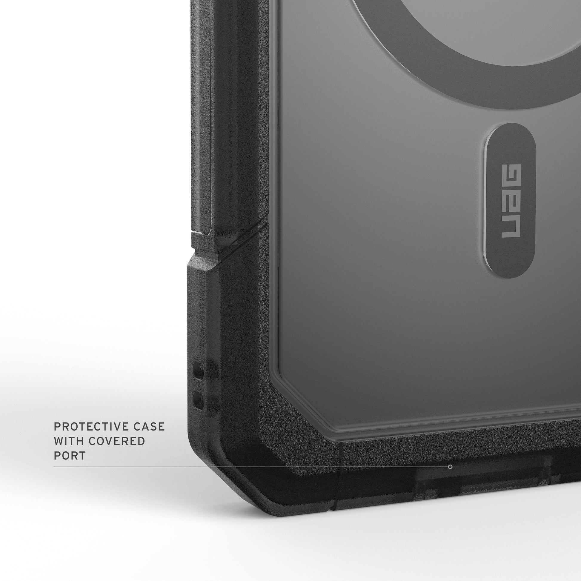 Urban Armor Gear UAG Trooper Backcover – für Samsung Galaxy S26 Ultra, MagSafe, mit Ständer, PC, Transparent