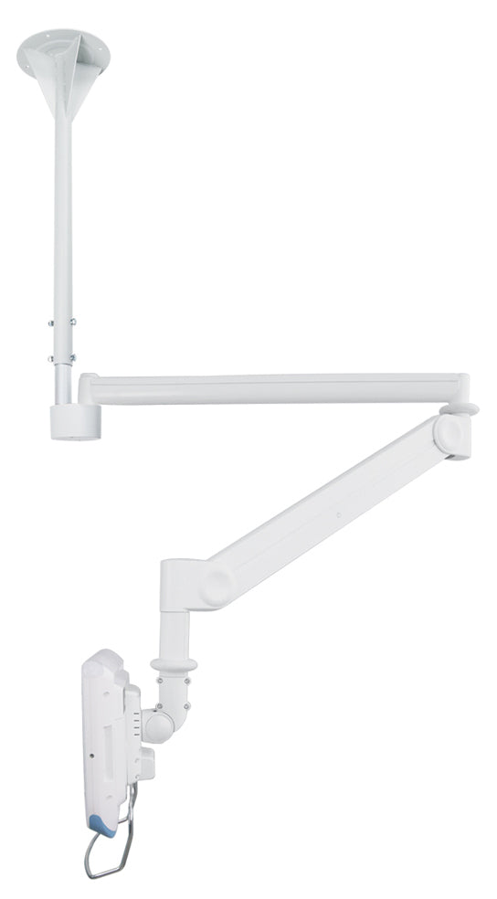 Neomounts FPMA HAC100HC – Monitorhalterung, bis 32", VESA 75 × 75 mm, 12 kg, neigbar, weiss