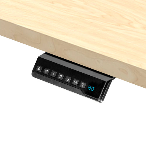 Fellowes Tischplatte – 120 × 80 cm – Ahorn – für Levado