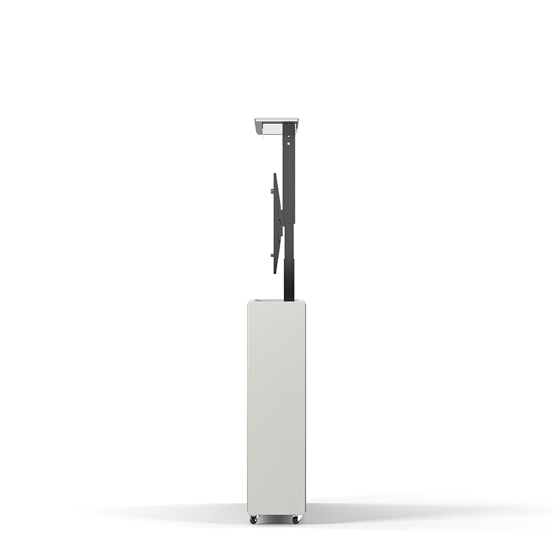 Multibrackets Displayständer, motorisiert, bis 55", bis 50 kg, weiss