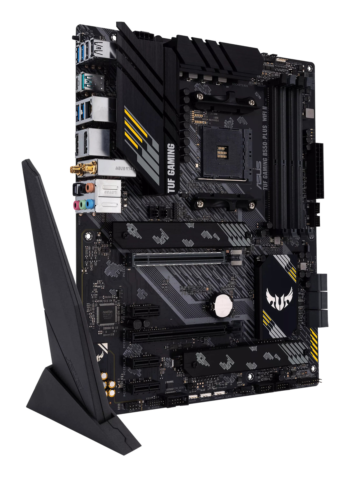 ASUS TUF GAMING B550-PLUS WIFI II – Mainboard – Sockel AM4, AMD B550, ATX, DDR4