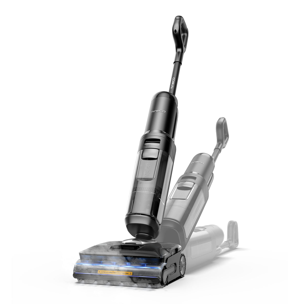 Tineco Nass-/Trockensauger FLOOR ONE S7 Stretch Steam Plus, mit Wischfunktion – 0,88/0,72 l, 80 min
