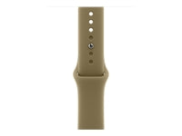 Apple 46 mm – Sportarmband, Olive, S/M