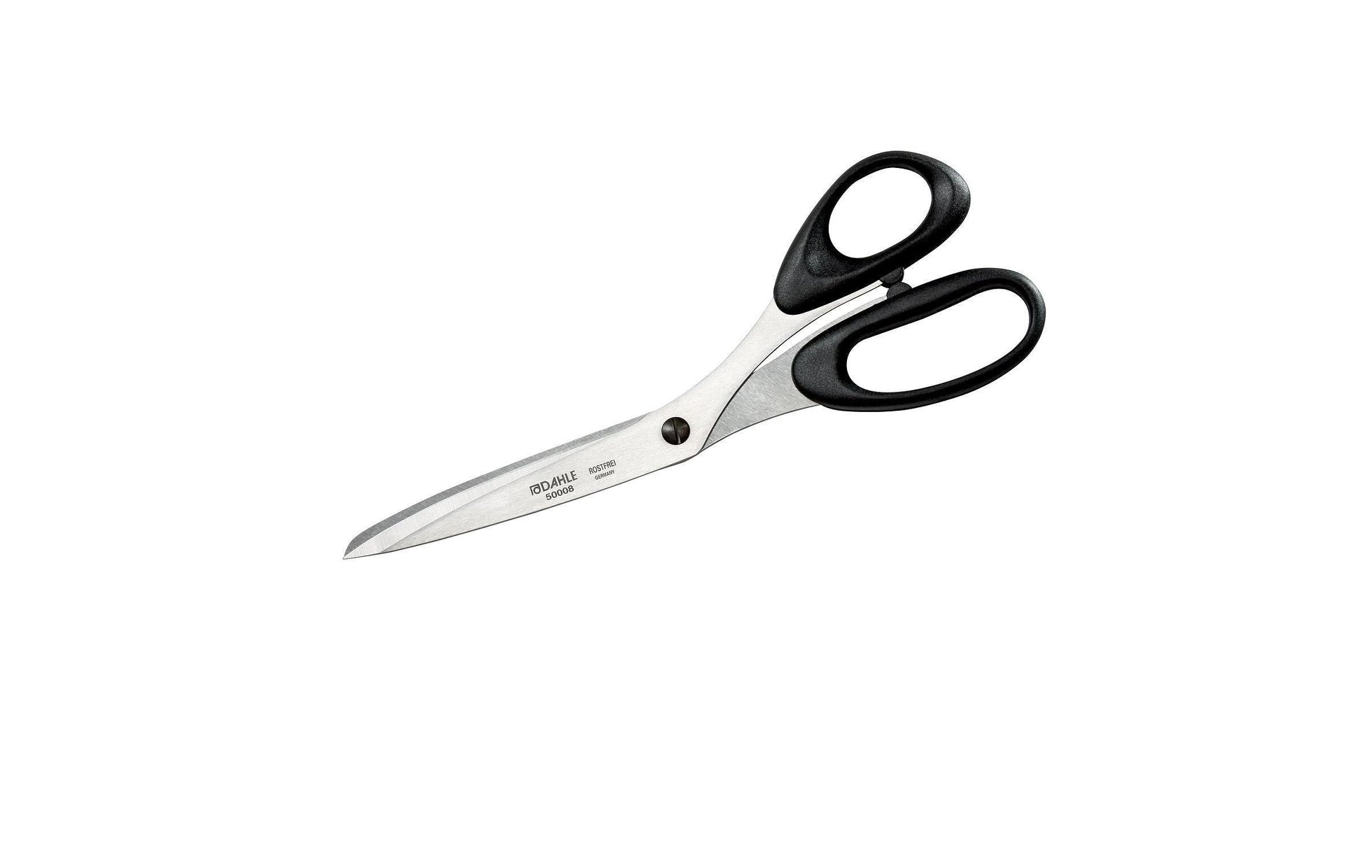 Dahle 50008 Schere 21,0 cm, für Rechtshänder – Edelstahl, spülmaschinenfest, Schwarz