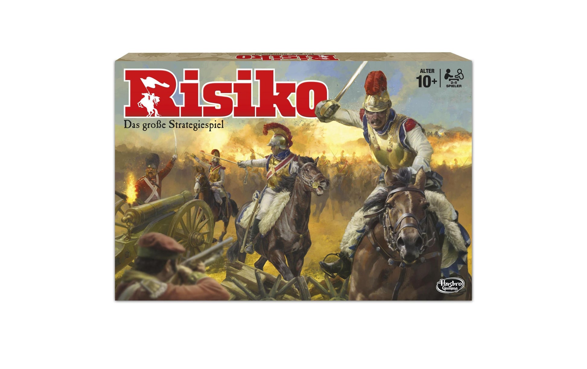 Hasbro Risiko Refresh – Strategiespiel, 2–5 Spieler, ab 10 J., 30 min, DE