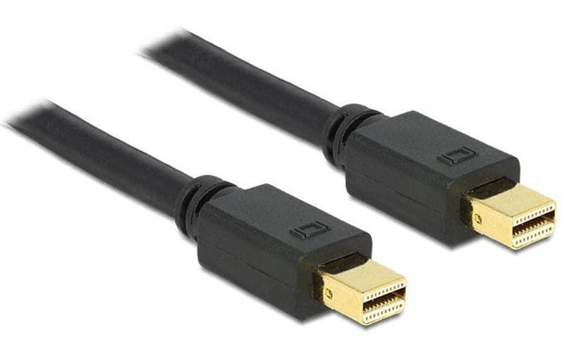 DeLOCK Mini-DisplayPort Kabel DP 1.2 4K 60 Hz – 2 m
