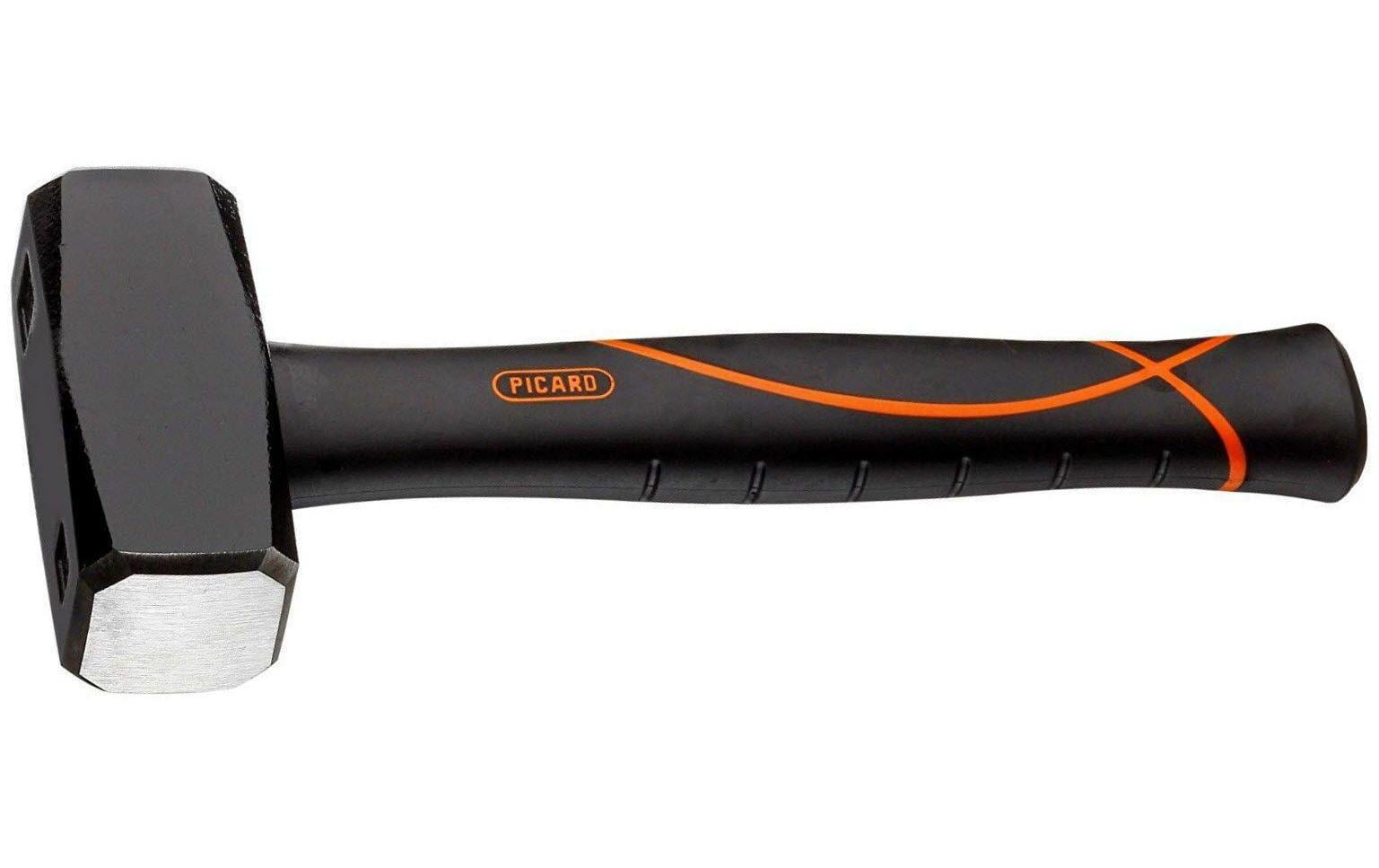Picard Fäustel – Kopfgewicht 1250 g, Höhe 280 mm – Glasfaserstiel