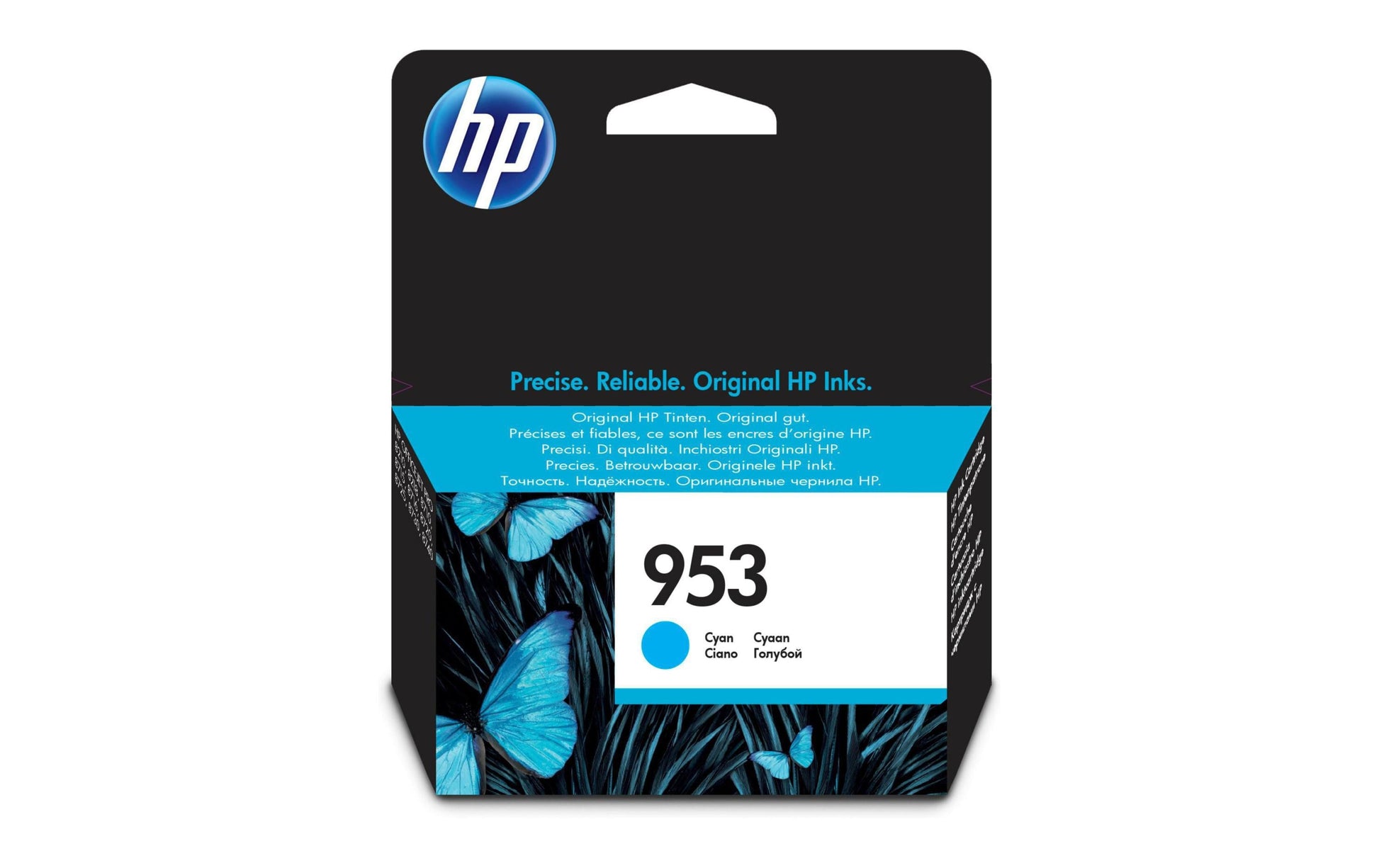 HP Tintenpatrone 953, Cyan, 630 Seiten – für Inkjetdrucker/Multifunktionsgeräte