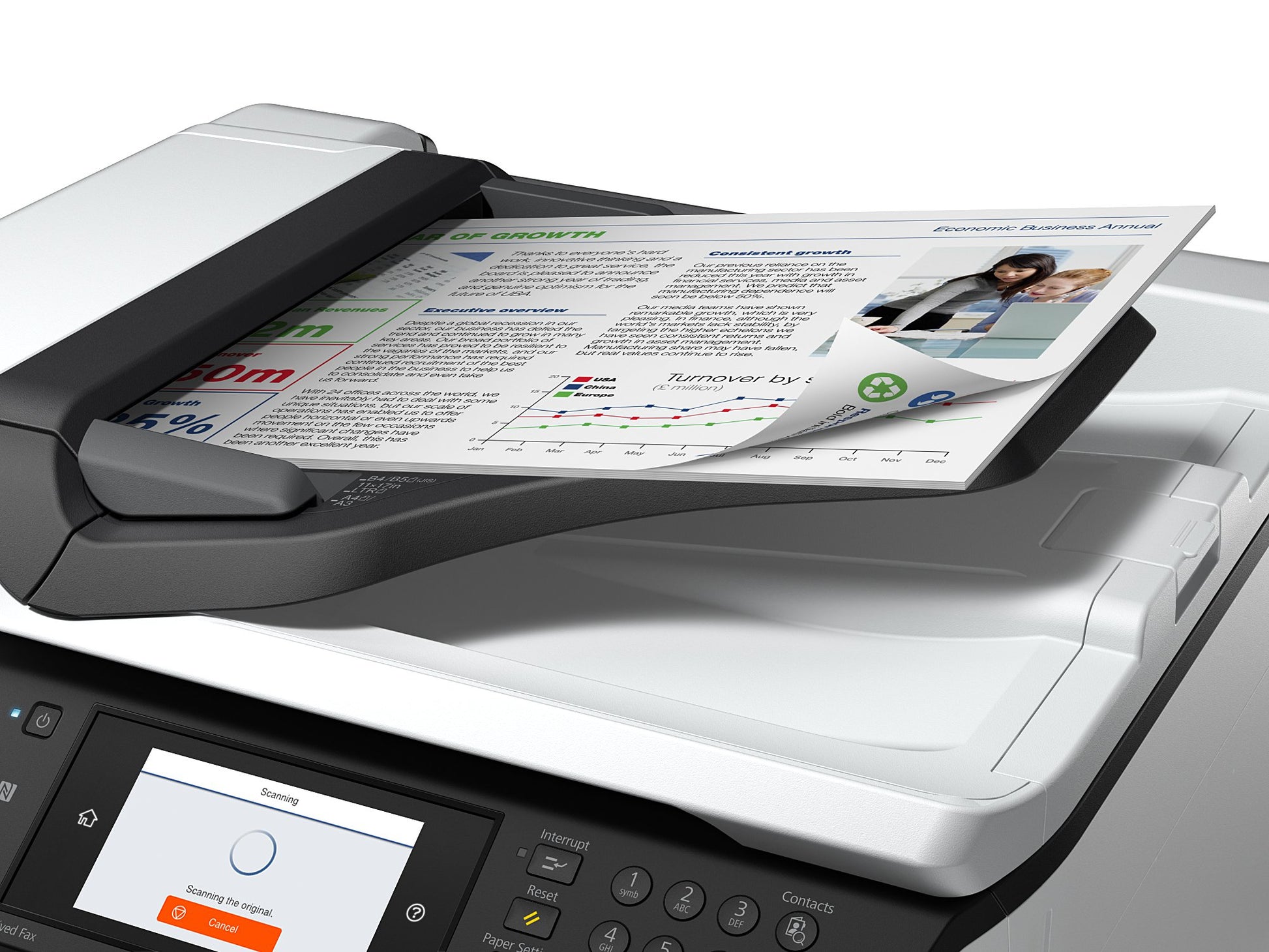 Epson WorkForce Pro WF-C8690DTWF – Farbiges Tintenstrahl-MFP